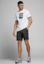ONLY & SONS regular fit chino short Mark dark grey melange - Thumbnail 4