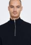 Only & Sons Regular fit gebreide pullover met opstaande kraag model 'PHIL' - Thumbnail 6