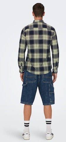 ONLY & SONS Geruit overhemd ONSALVARO LS OXFORD CHECK SHIRT 5979