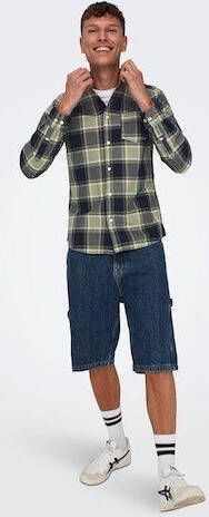 ONLY & SONS Geruit overhemd ONSALVARO LS OXFORD CHECK SHIRT 5979