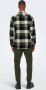 Only & Sons Groene Katoenen Overhemd met Lange Mouwen Green Heren - Thumbnail 4