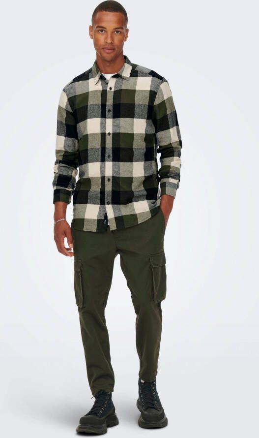 ONLY & SONS Geruit overhemd GUDMUND LIFE LS 3T CHECK SHIRT