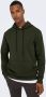 Only & Sons Comfortabele hoodie met verstelbare capuchon Green Heren - Thumbnail 9