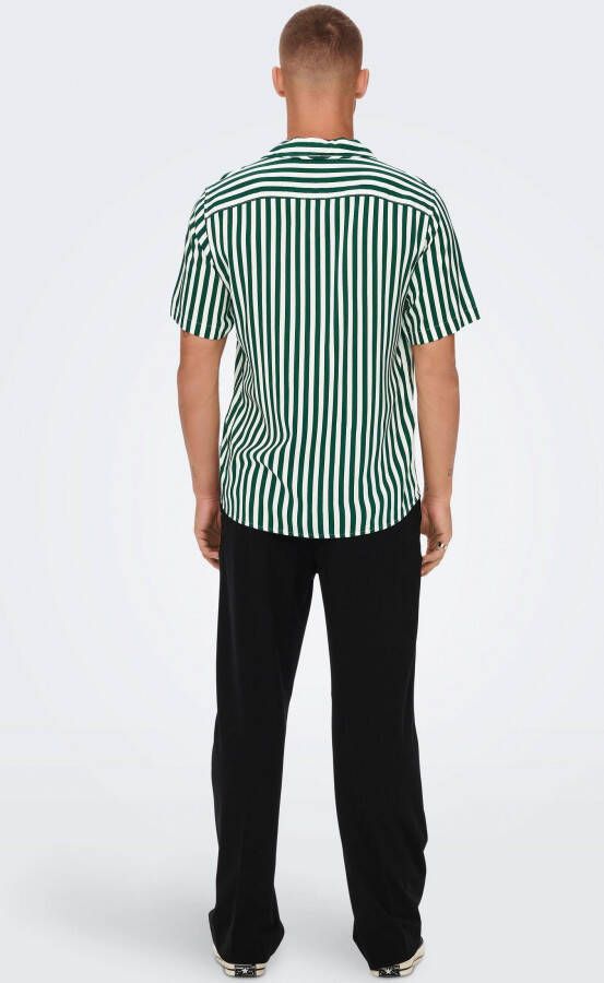ONLY & SONS Overhemd met korte mouwen ONSWAYNE LIFE SS VISCOSE