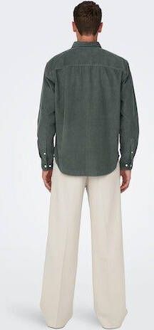 ONLY & SONS Overhemd met lange mouwen OS ONSALP RLX 2PKT WASHD COR