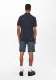 ONLY & SONS slim fit polo ONSTRAVIS dark navy - Thumbnail 7