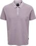 ONLY & SONS slim fit polo ONSTRAVIS purple ash - Thumbnail 6