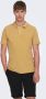 ONLY & SONS slim fit polo ONSTRAVIS ochre - Thumbnail 4