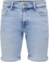 ONLY & SONS Jeansshort ONSPLY LIGHT BLUE 5189 SHORTS DNM NOOS - Thumbnail 8