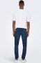 ONLY & SONS slim fit jeans ONSLOOM 4514 dark blue denim - Thumbnail 4