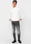 Only & Sons Slim fit jeans van sweatdenim model 'Loom' - Thumbnail 8