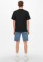 Only & Sons Onsfred RLX SS TEE Noos Zwart Black Heren - Thumbnail 4