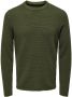 ONLY & SONS Trui met ronde hals ONSNIGUEL 12 STRIPE CREW KNIT - Thumbnail 6