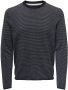 ONLY & SONS Trui met ronde hals ONSNIGUEL 12 STRIPE CREW KNIT - Thumbnail 5
