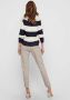 Only Loose fit gebreide pullover van viscosemix model 'ATIA' - Thumbnail 2