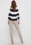 Only Gebreide trui ONLATIA L S STRIPE PULLOVER KNT NOOS - Thumbnail 2