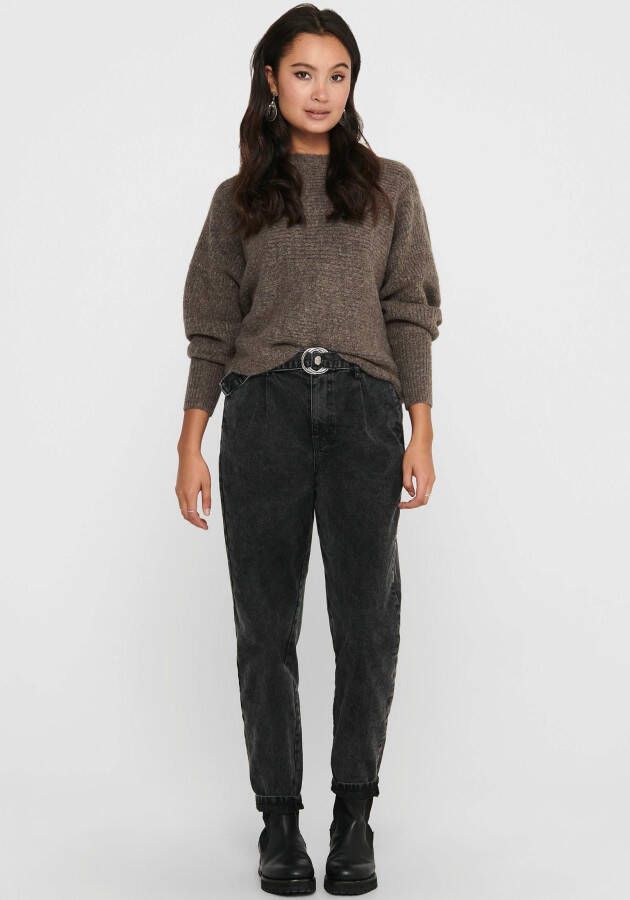 Only Gebreide trui ONLDANIELLA L S PULLOVER KNT NOOS