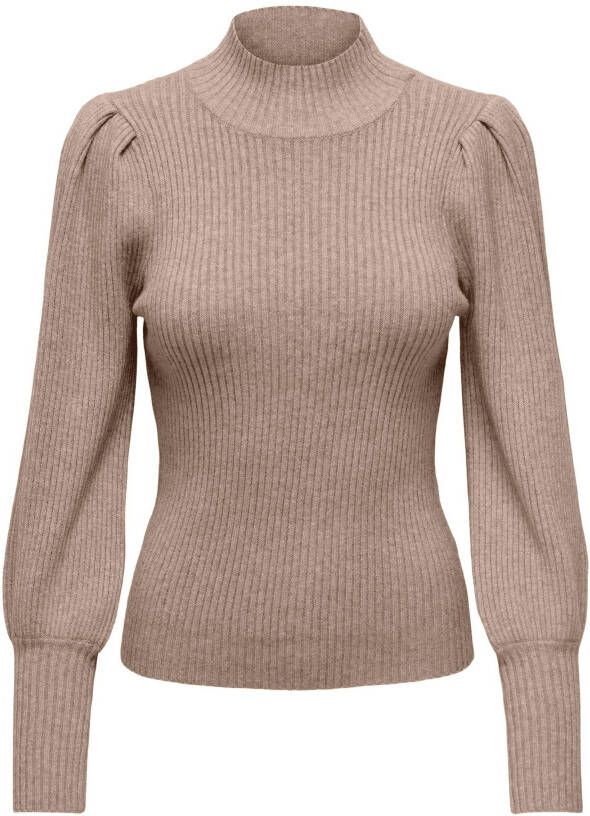 Only Gebreide trui ONLKATIA L S HIGHNECK PULLOVER KNT NOOS