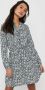 Only Stijlvolle Day Dress voor vrouwen Blue Dames - Thumbnail 4