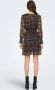Only Gedessineerde jurk ONLISLA L S SMOCK DRESS PTM met volant - Thumbnail 4