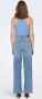 Only High-waist jeans ONLMADISON BLUSH HW WIDE DNM CRO371 NOOS - Thumbnail 12