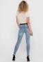 ONLY high waist skinny jeans ONLMILA light blue denim - Thumbnail 4