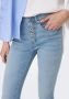 Only High-waist jeans ONLROYAL HW SK FLY BTN GUA DK BLUE BOX - Thumbnail 6