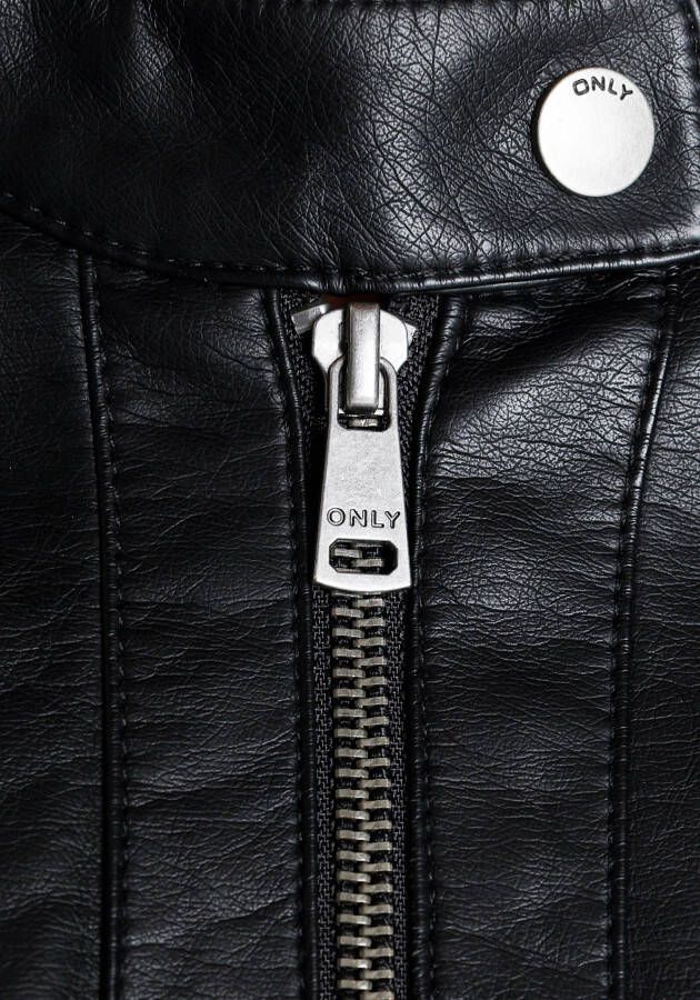 Only Imitatieleren jack ONLBANDIT FAUX LEATHER BIKER