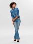 Only Jeans blouse ONLALWAYSROCK IT FIT L S SHIRT DNM - Thumbnail 4