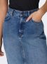 Only Jeans rok ONLCILLA LONG SLIT SKIRT DNM NOOS - Thumbnail 3