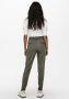 Only Casual Poptrash Broek met Trekkoord Taille Green Dames - Thumbnail 6