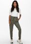 Only Casual Poptrash Broek met Trekkoord Taille Green Dames - Thumbnail 8