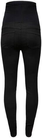 ONLY MATERNITY Zwangerschapsjeans OLMRAIN REG SK JEGGING BLACK DNM NOOS