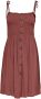 Only Knielange jurk met smokdetails model 'ANNIKA' - Thumbnail 4