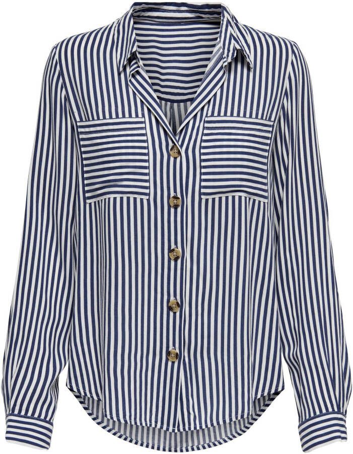 Only Overhemdblouse ASMIN SHIRT L S WVN NOOS
