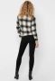 Only Beige Geruite Blazer voor Herfst Winter Beige Dames - Thumbnail 4