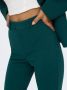 Only Groene effen broek voor vrouwen Green Dames - Thumbnail 3