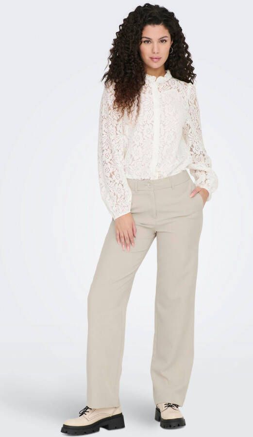 Only Pantalon ONLLANA-BERRY MID STRAIGHT PANT TLR NOOS