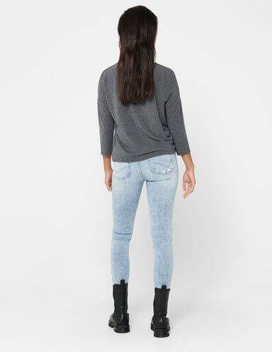 Only Shirt met 3 4 mouwen ONLGLAMOUR 3 4 TOP JRS NOOS