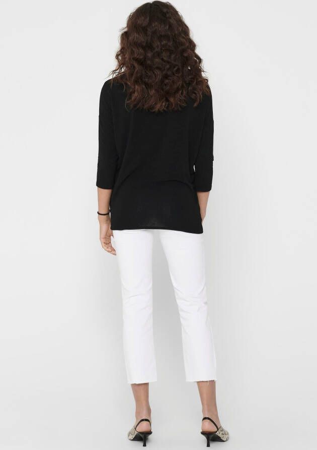 Only Shirt met 3 4-mouwen ONLGLAMOUR 3 4 TOP JRS NOOS