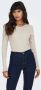 Only Shirt met lange mouwen en geschulpte zoom model 'CARLOTTA' - Thumbnail 4
