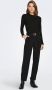 Only Shirt met lange mouwen ONLLESLIE L S LACE MIX TOP JRS - Thumbnail 4