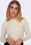 Only Regular fit shirt met lange mouwen met kanten detail model 'LESLIE' - Thumbnail 3