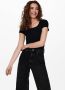 Only Shirt met ronde hals ONLLIVELOVE LIFE S S O-NECK TOP (2-delig Set van 2) - Thumbnail 3