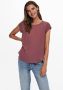 Only Blouse met korte mouwen ONLVIC S S SOLID TOP NOOS PTM - Thumbnail 2