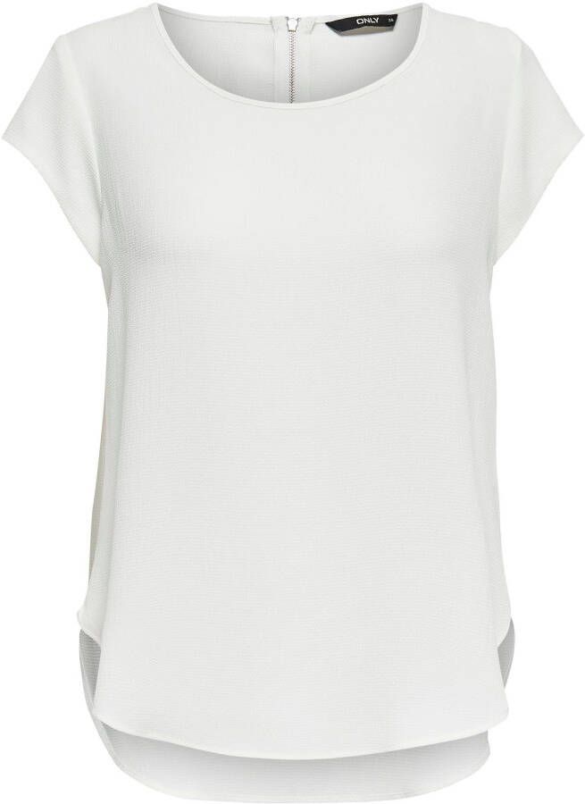 Only Shirtblouse ONLVIC S S SOLID TOP