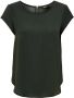 Only Shirtblouse ONLVIC S S SOLID TOP - Thumbnail 3
