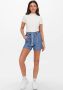 Only Loose fit high waist korte broek met strikceintuur model 'BEA SMILLA' - Thumbnail 5