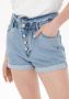 ONLY high waist straight fit jeans short ONLCUBA light blue denim - Thumbnail 7