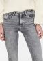 Only Jeans Oblush Life Mid Sk Tai918 Noos Grijs Dames - Thumbnail 5
